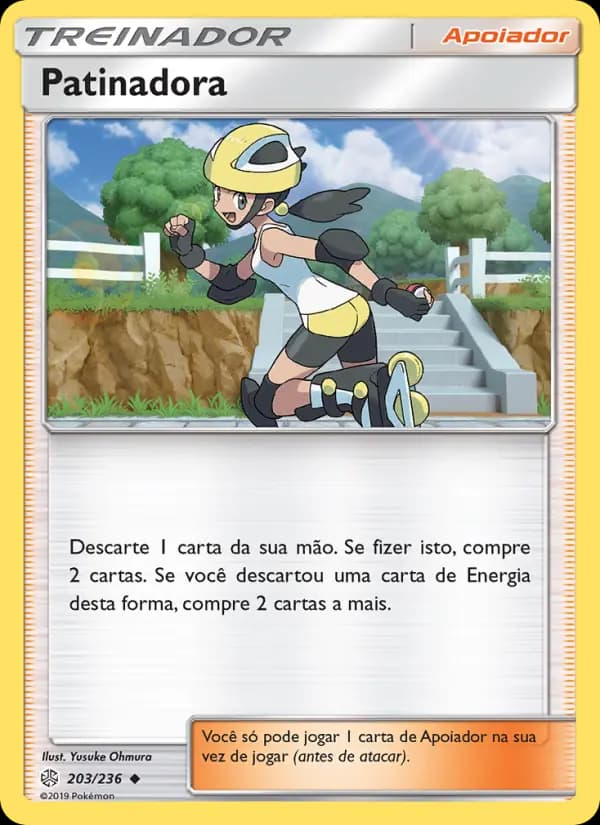 Patinadora, carta 203 de Eclipse Cósmico