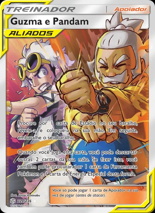 Guzma e Pandam, carta 229 de Eclipse Cósmico