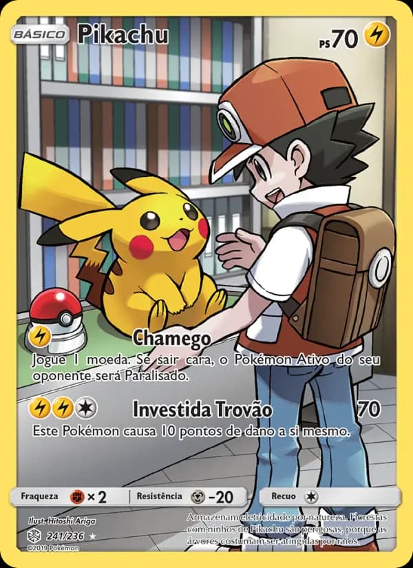 Pikachu, carta 241 de Eclipse Cósmico