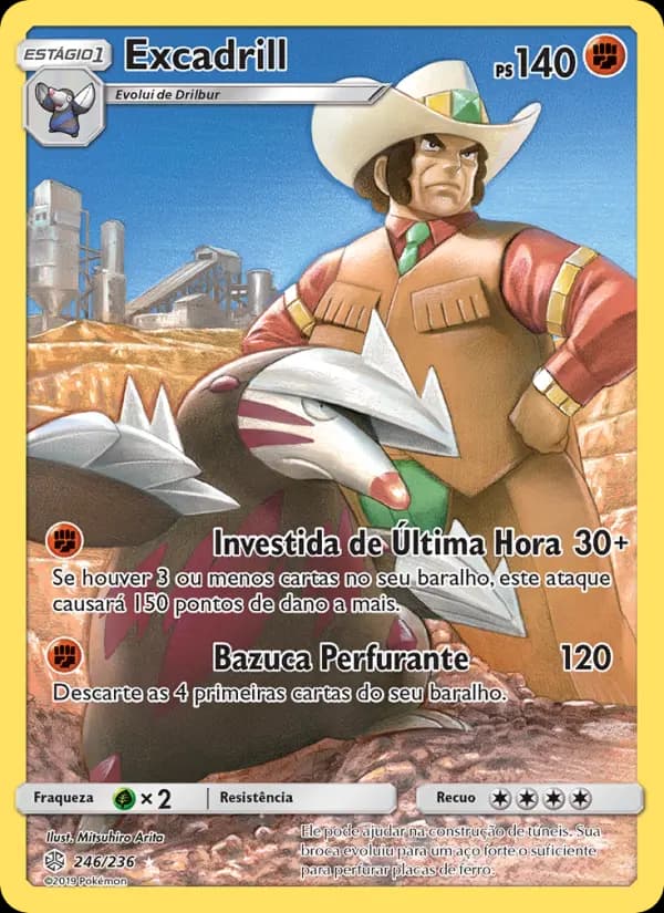 Excadrill, carta 246 de Eclipse Cósmico
