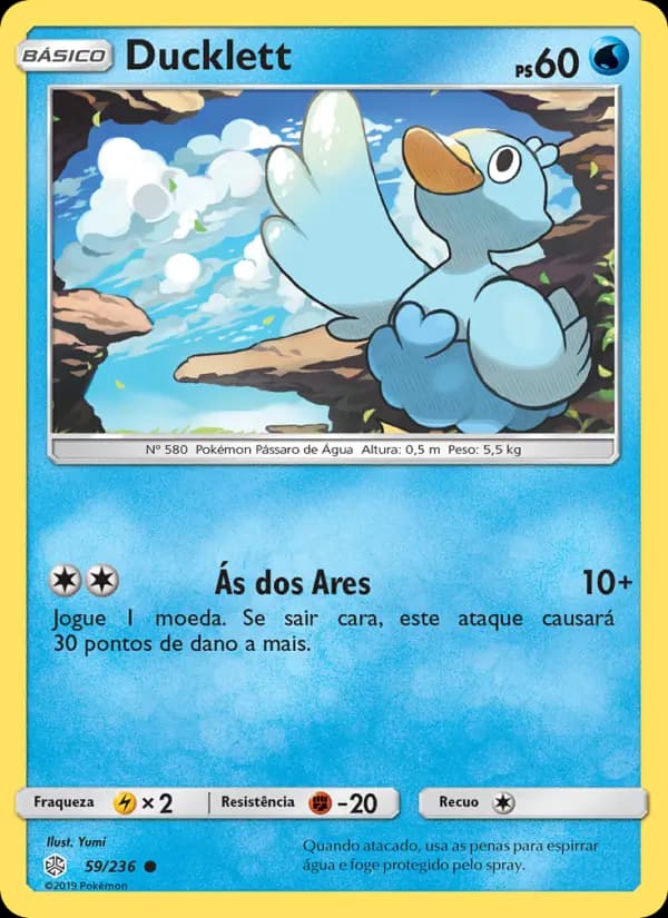 Ducklett, carta 59 de Eclipse Cósmico