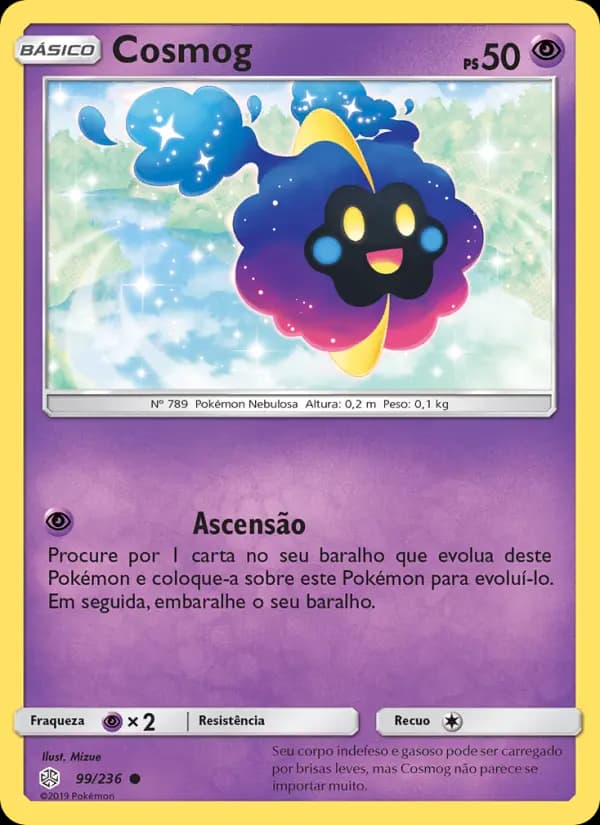 Cosmog, carta 99 de Eclipse Cósmico