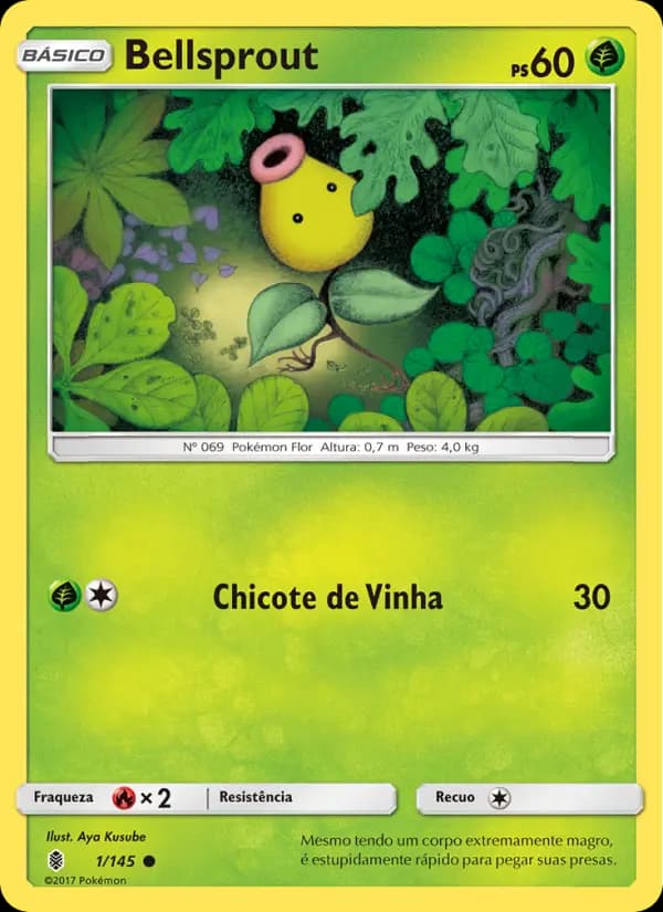 Bellsprout, carta 1 de Guardiões Ascendentes