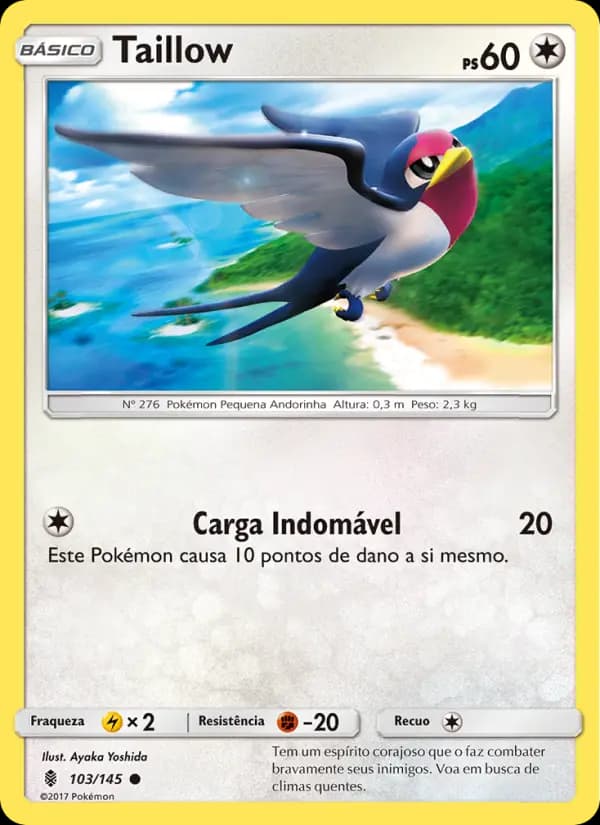 Taillow, carta 103 de Guardiões Ascendentes