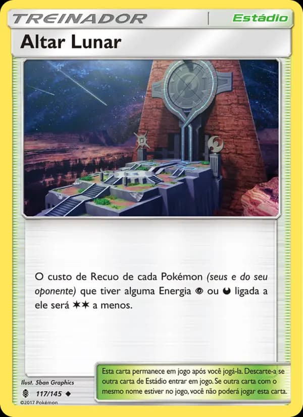 Altar Lunar, carta 117 de Guardiões Ascendentes