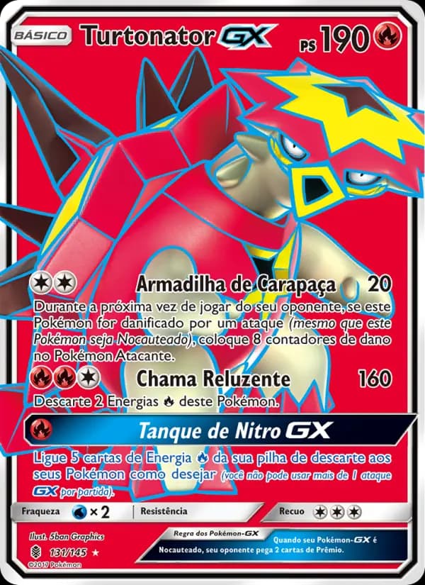 Turtonator GX, carta 131 de Guardiões Ascendentes
