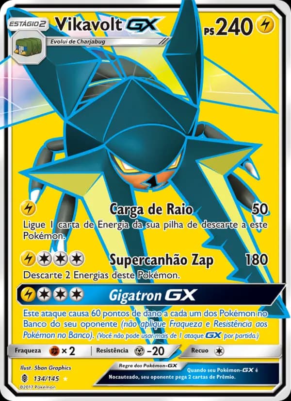 Vikavolt GX, carta 134 de Guardiões Ascendentes