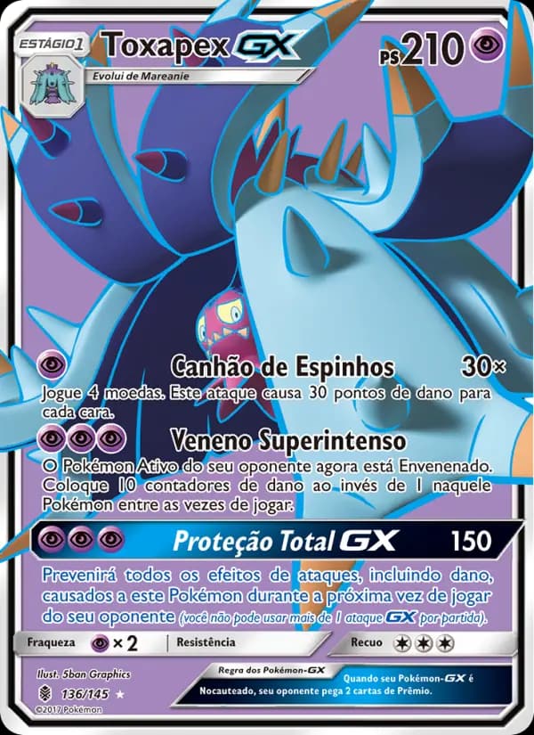 Toxapex GX, carta 136 de Guardiões Ascendentes