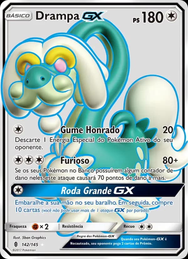 Drampa GX, carta 142 de Guardiões Ascendentes