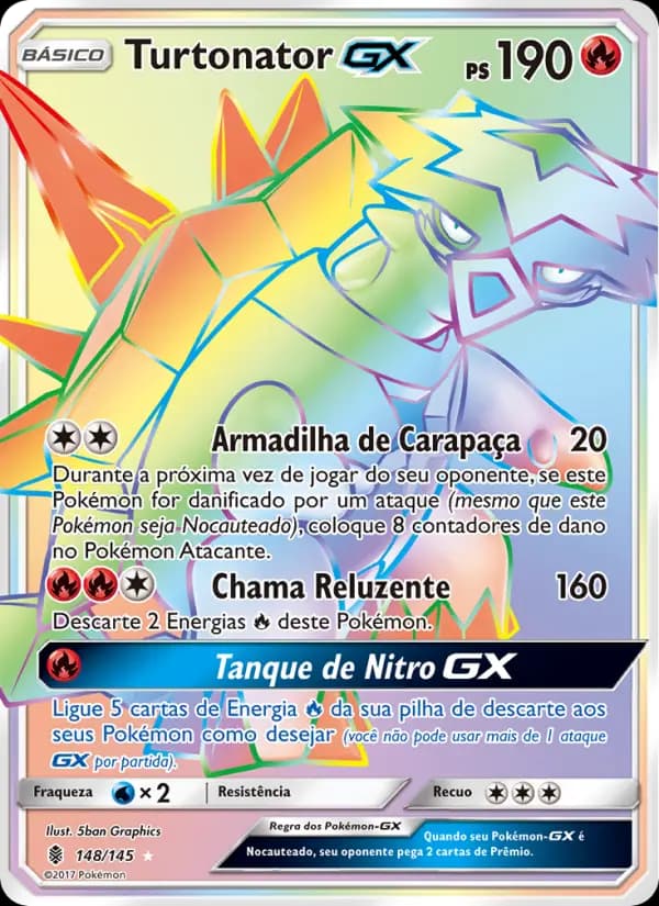 Turtonator GX, carta 148 de Guardiões Ascendentes