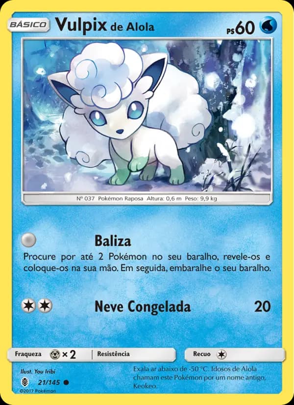 Vulpix de Alola, carta 21 de Guardiões Ascendentes