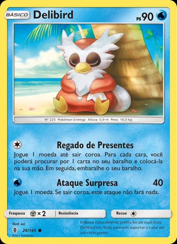 Delibird, carta 26 de Guardiões Ascendentes