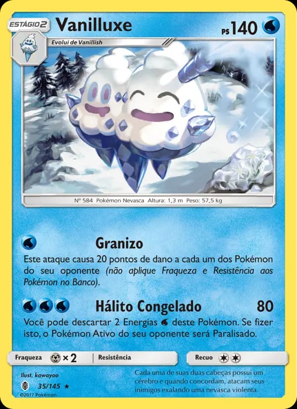 Vanilluxe, carta 35 de Guardiões Ascendentes