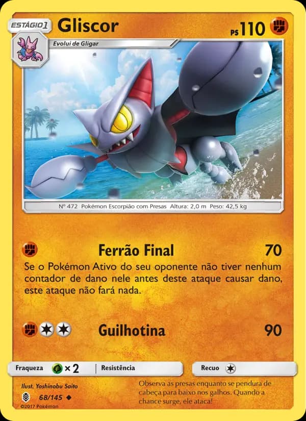 Gliscor, carta 68 de Guardiões Ascendentes