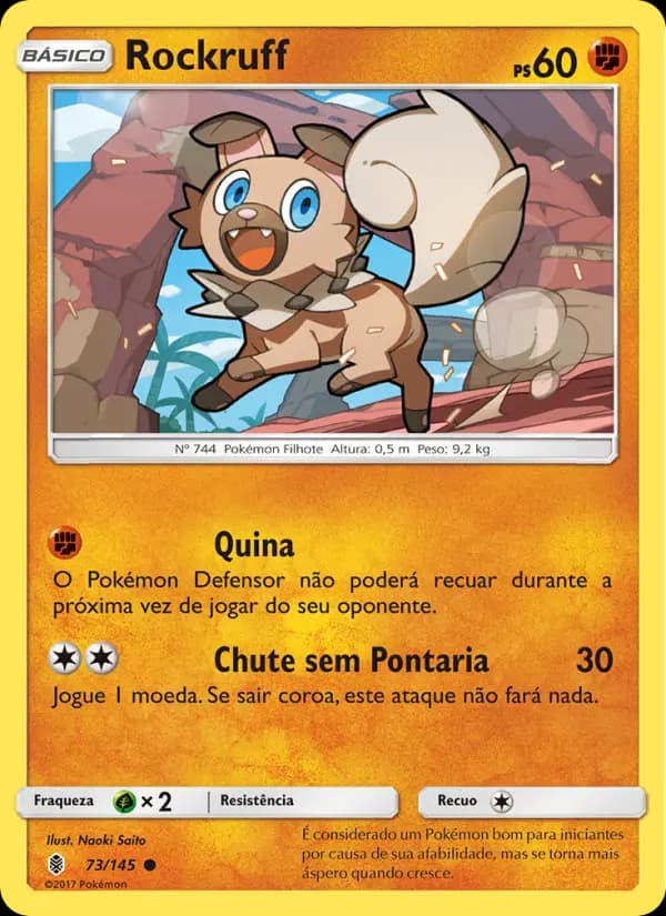 Rockruff, carta 73 de Guardiões Ascendentes
