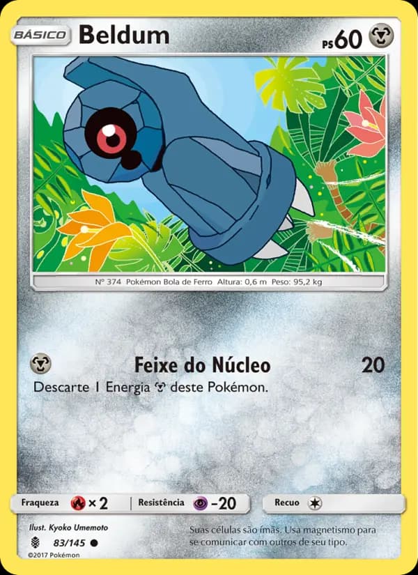 Beldum, carta 83 de Guardiões Ascendentes