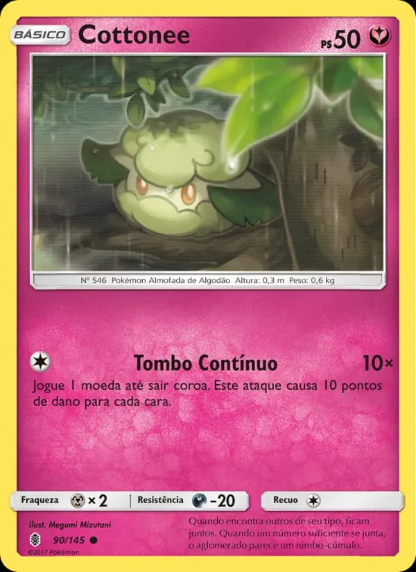 Cottonee, carta 90 de Guardiões Ascendentes