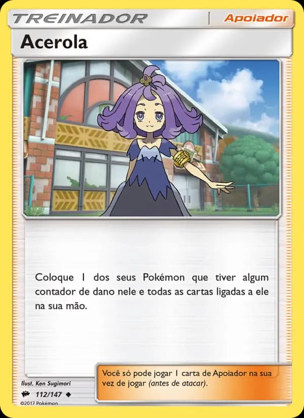 Acerola, carta 112 de Sombras Ardentes