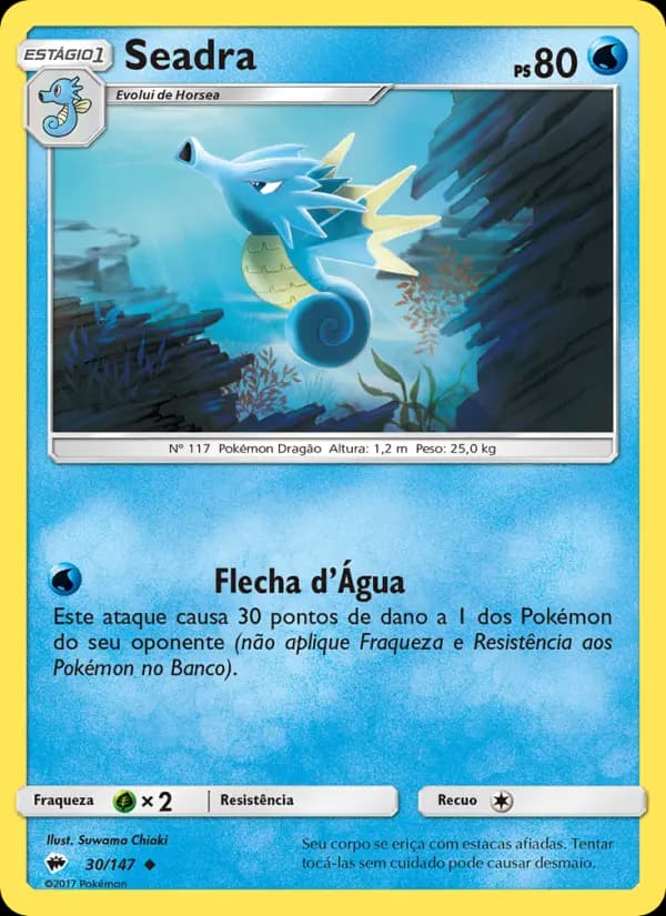 Seadra, carta 30 de Sombras Ardentes