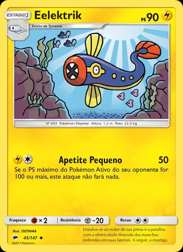 Eelektrik, carta 45 de Sombras Ardentes
