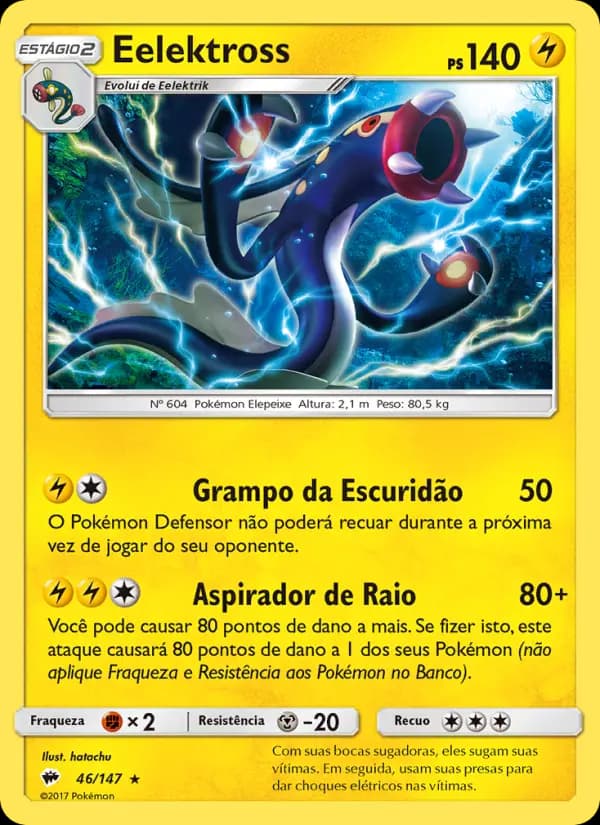 Eelektross, carta 46 de Sombras Ardentes