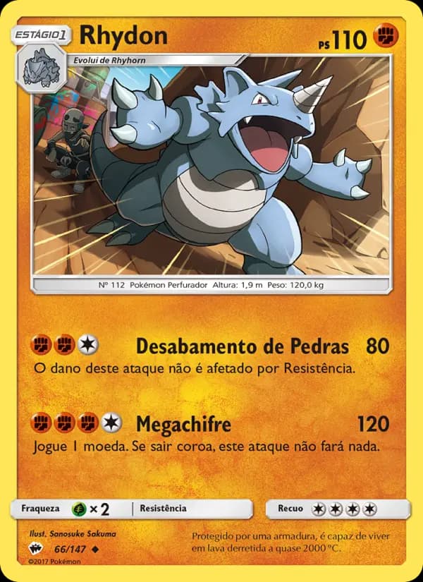 Rhydon, carta 66 de Sombras Ardentes