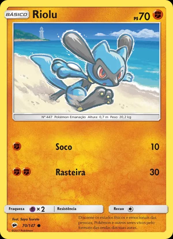 Riolu, carta 70 de Sombras Ardentes