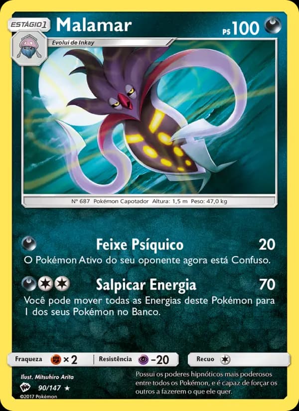 Malamar, carta 90 de Sombras Ardentes