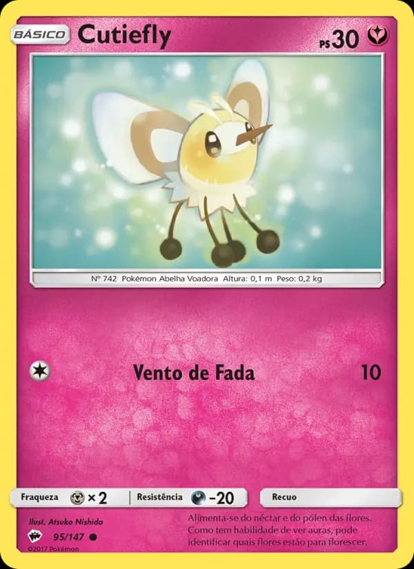 Cutiefly, carta 95 de Sombras Ardentes