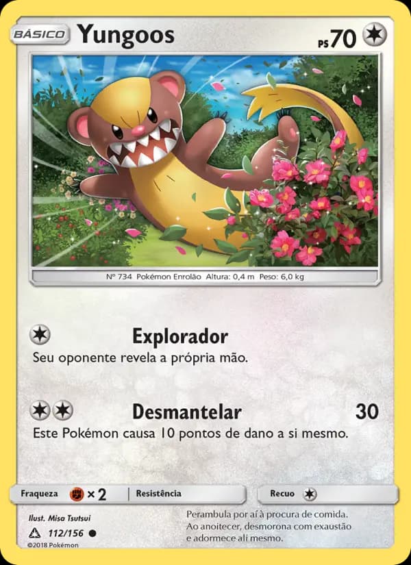 Yungoos, carta 112 de Ultra Prisma