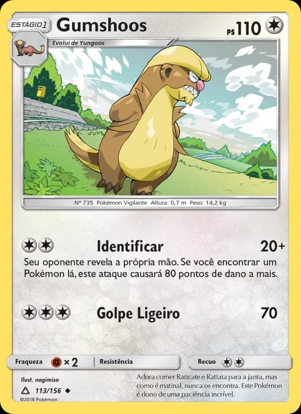 Gumshoos, carta 113 de Ultra Prisma