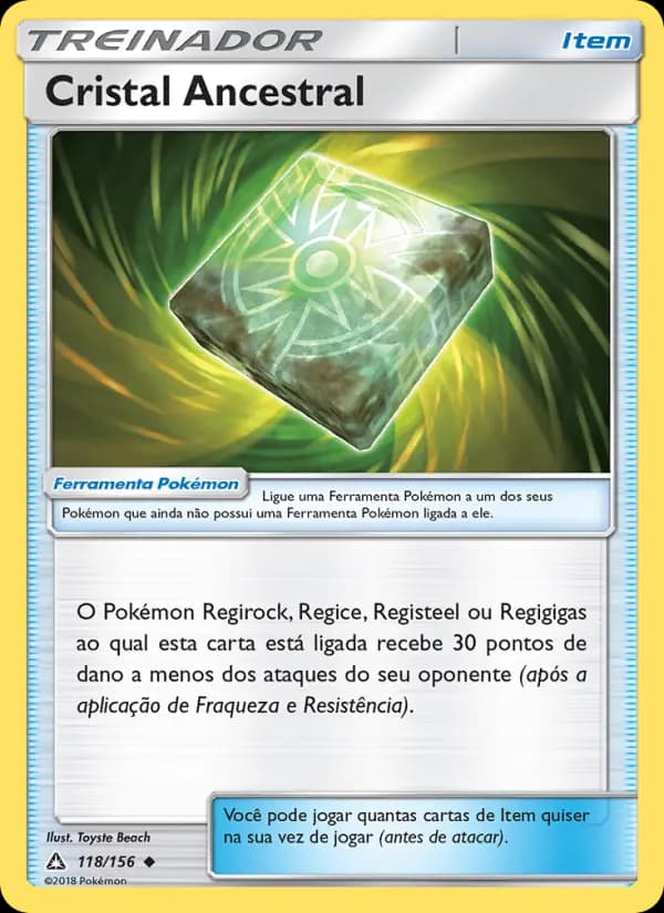 Cristal Ancestral, carta 118 de Ultra Prisma
