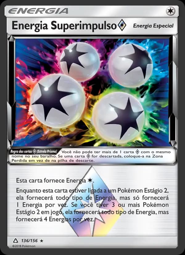 Energia Superimpulso ◇, carta 136 de Ultra Prisma