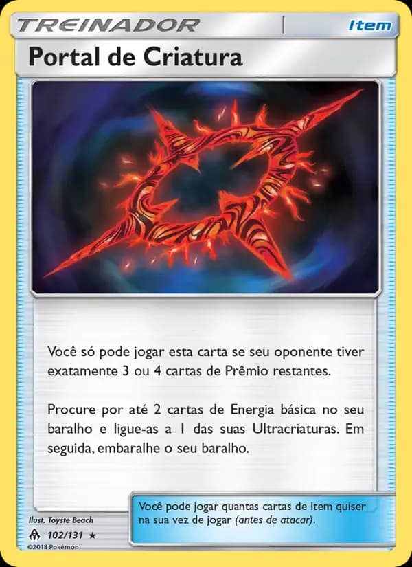 Portal de Criatura, carta 102 de Luz Proibida