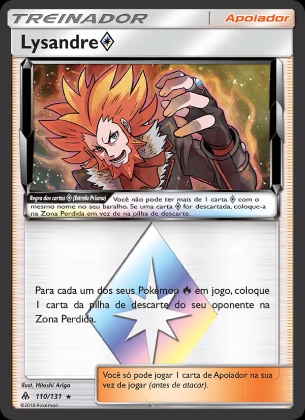 Lysandre ◇, carta 110 de Luz Proibida