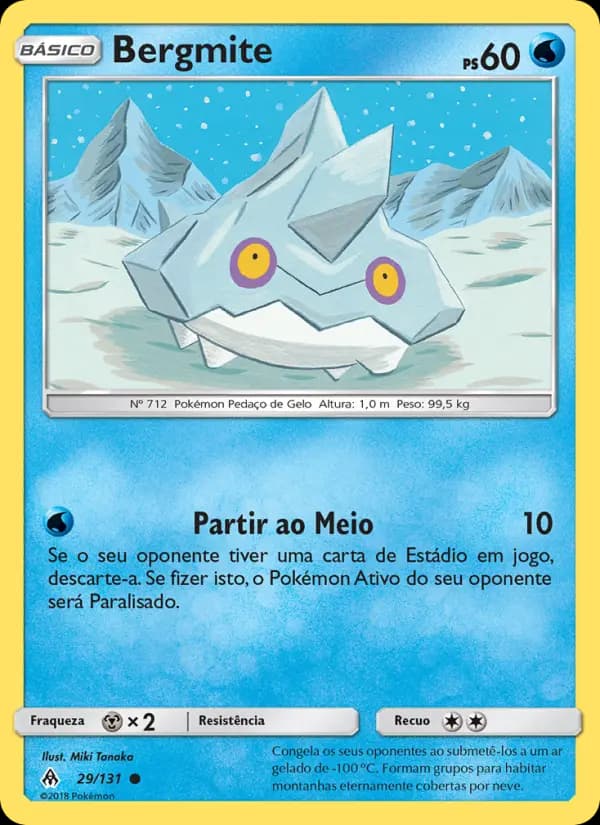 Bergmite, carta 29 de Luz Proibida