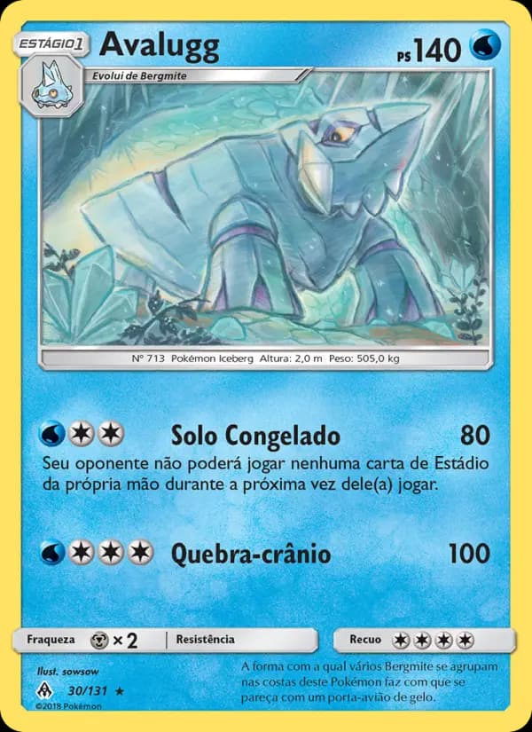 Avalugg, carta 30 de Luz Proibida