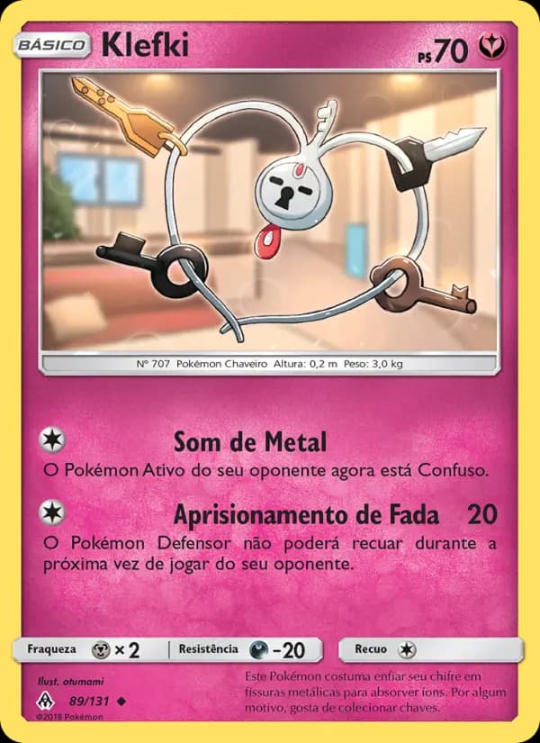 Klefki, carta 89 de Luz Proibida