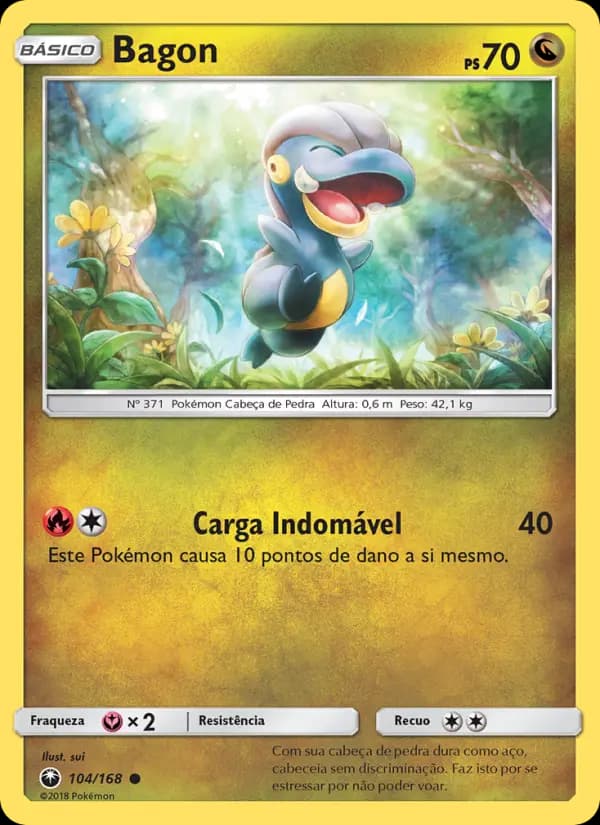 Bagon, carta 104 de Tempestade Celestial