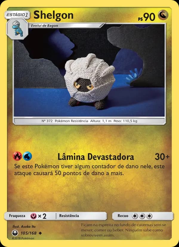 Shelgon, carta 105 de Tempestade Celestial