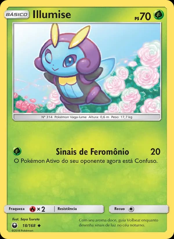 Illumise, carta 18 de Tempestade Celestial