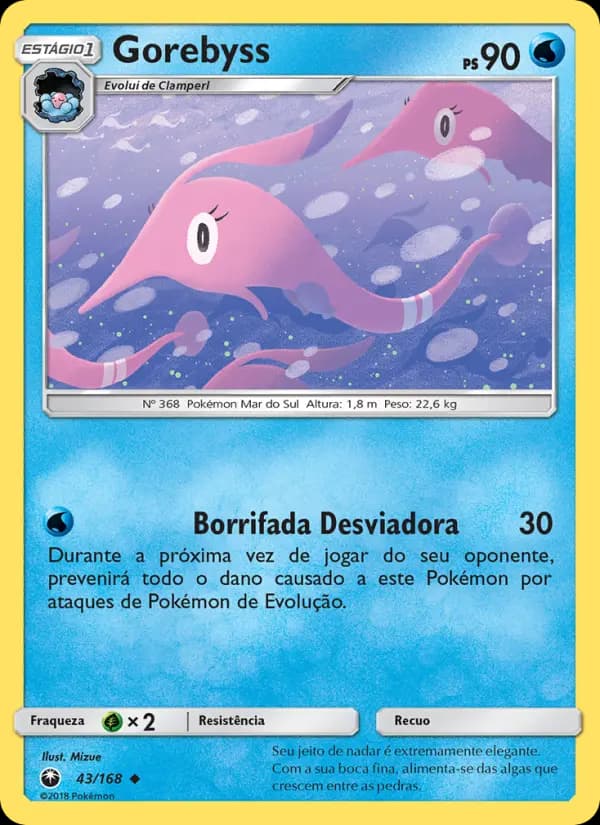 Gorebyss, carta 43 de Tempestade Celestial