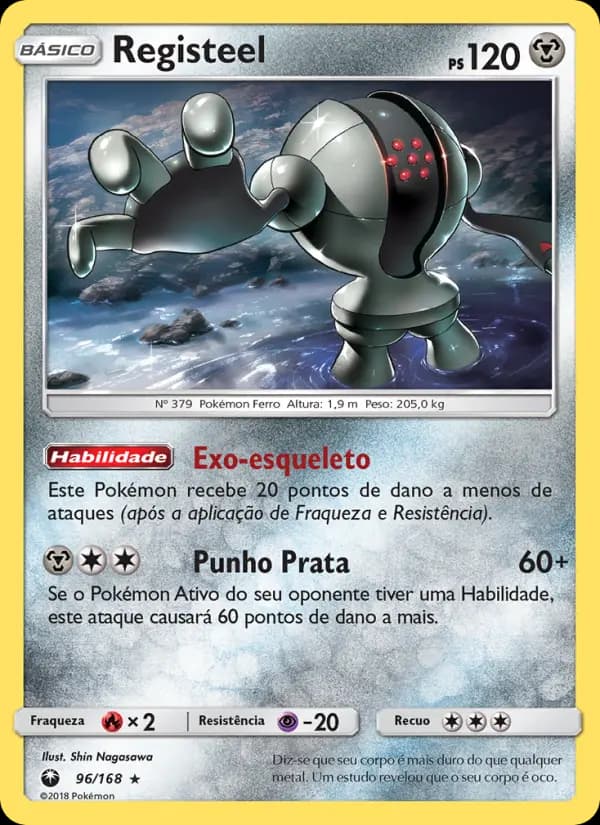 Registeel, carta 96 de Tempestade Celestial