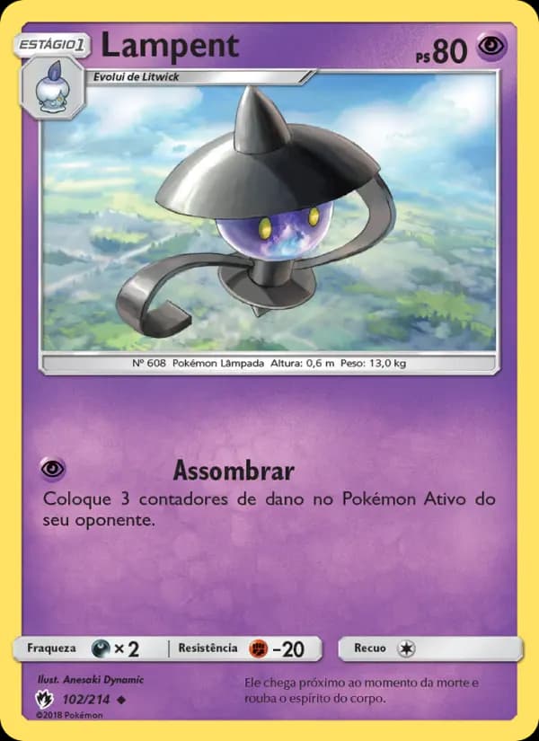 Lampent, carta 102 de Trovões Perdidos