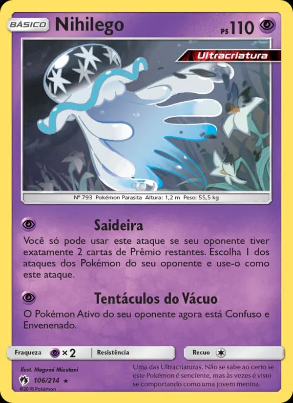 Nihilego, carta 106 de Trovões Perdidos