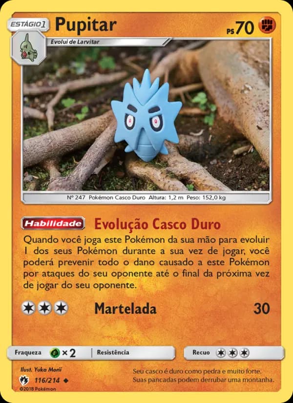 Pupitar, carta 116 de Trovões Perdidos