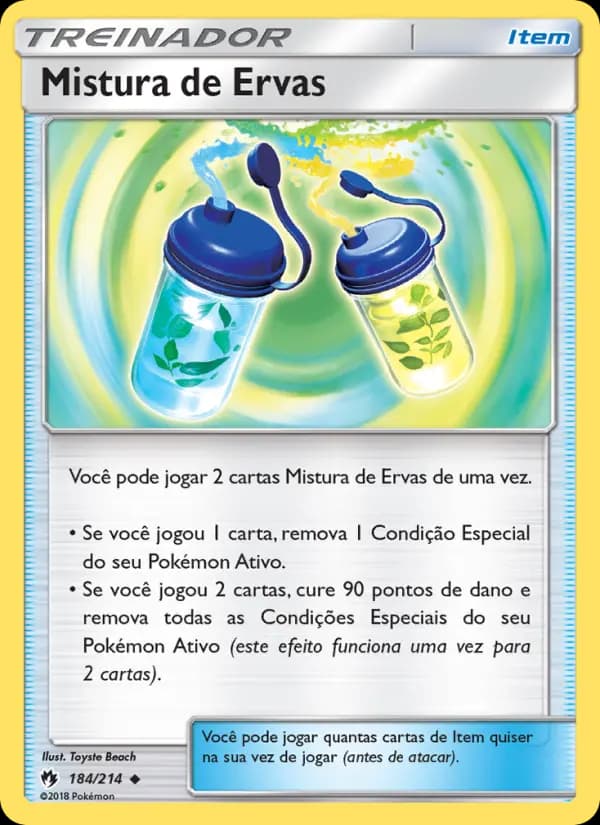 Mistura de Ervas, carta 184 de Trovões Perdidos
