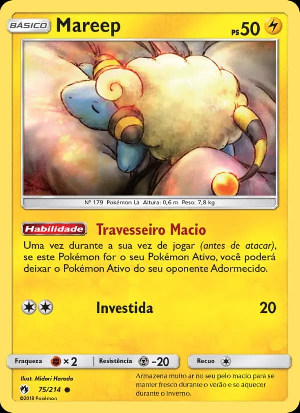 Mareep, carta 75 de Trovões Perdidos