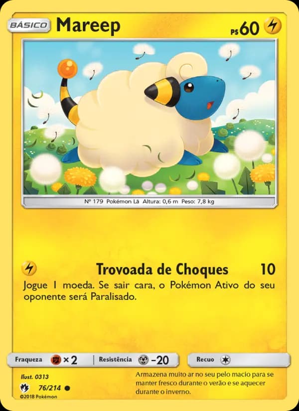 Mareep, carta 76 de Trovões Perdidos