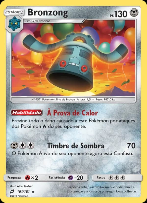 Bronzong, carta 101 de União de Aliados
